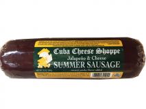 10 oz. Summer Sausage w/ Jalapeno & Cheese